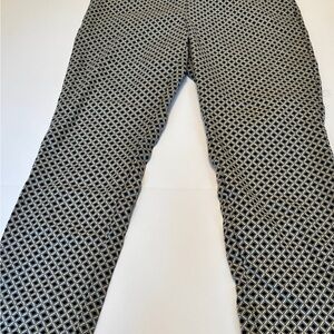 Philosophy Republic Black & Gold Geometric Wide Leg Pants XL